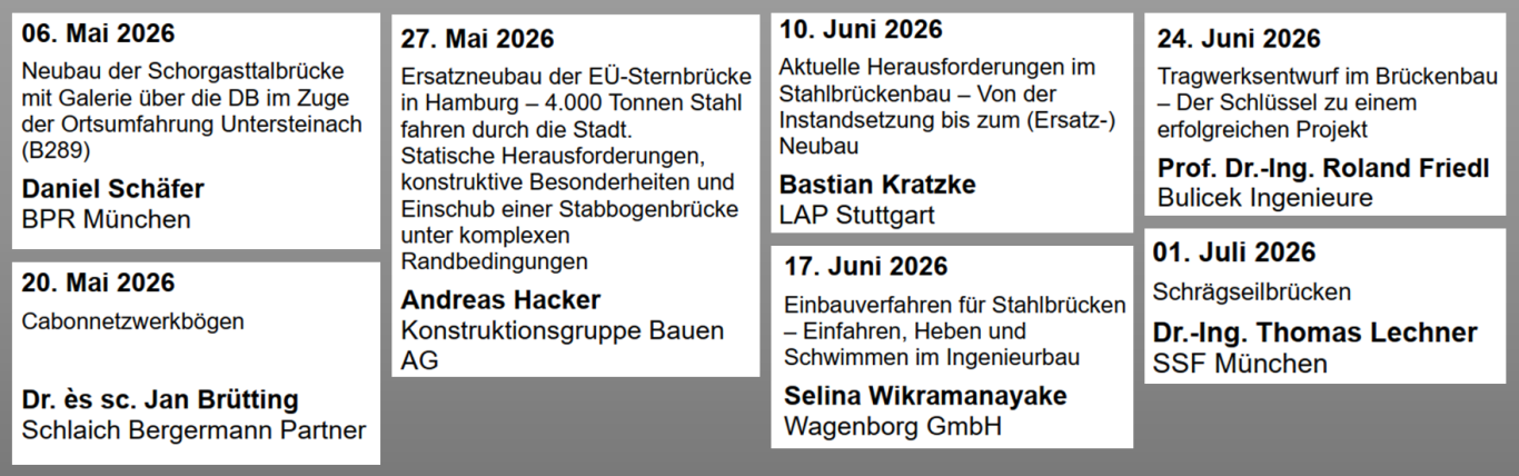 Stahlbrückenbau aus der Sicht der Praxis Stahlbrückenbau aus der Sicht der Praxis